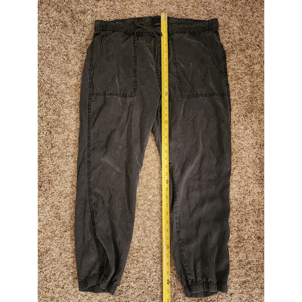 Sanctuary Washed Black 100% Lyocell Utility Jogger Pants Medium - Picture 2 of 9